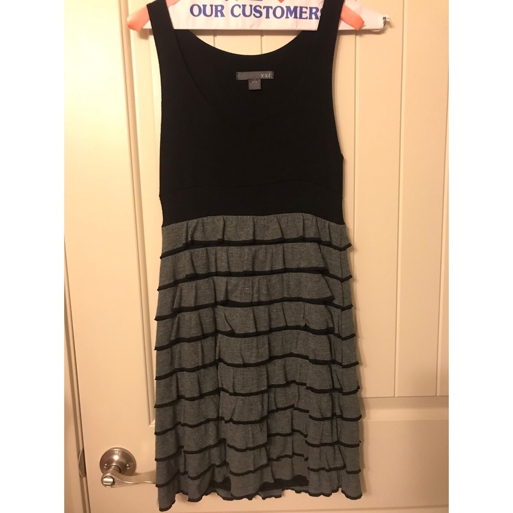 Black and Grey dress